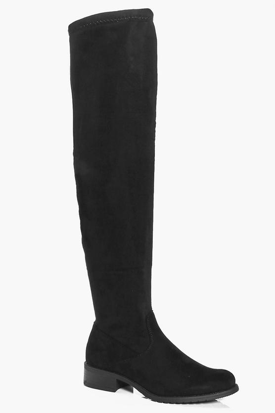 Skye Flat Over The Knee Boot